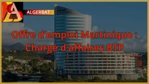 Offre d’emploi Martinique : Chargé d’affaires BTP