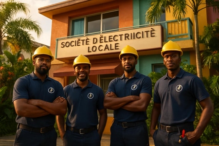 Société électricité Martinique expertise certifiée locale
