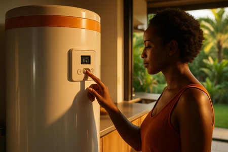 Ballon d'eau chaude électrique optimisé pour Martinique énergie tropicale