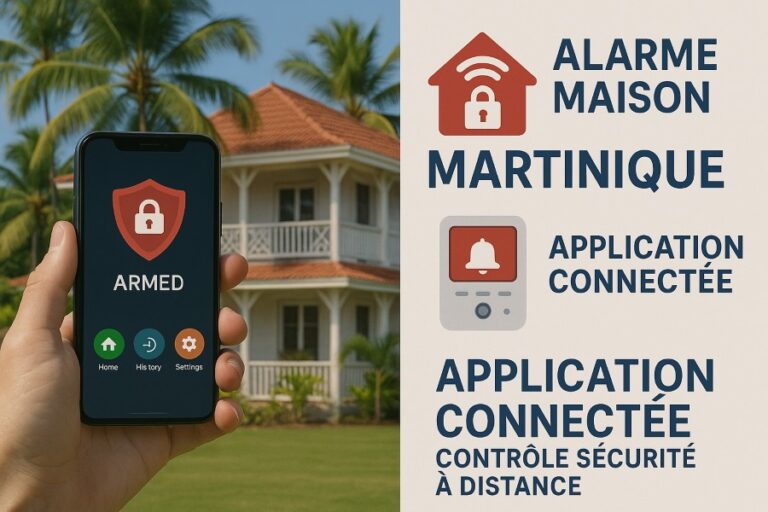 Lire la suite à propos de l’article Alarme maison Martinique : sécurité et protection connectée pour votre domicile