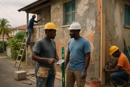 rénovation bâtiment martinique entreprise locale