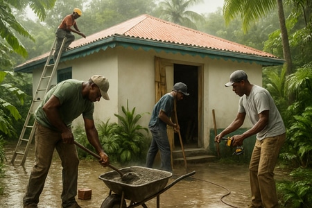Travaux tout corps d’état adaptés au climat tropical en Martinique