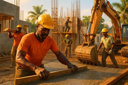 Entreprise générale du bâtiment Martinique - Excellence et diversité des services