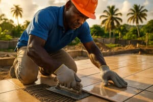 Entreprise recrute carreleur Martinique : emplois & opportunités BTP