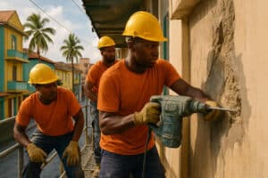 Intervention rapide bâtiment Martinique – ALGERBAT