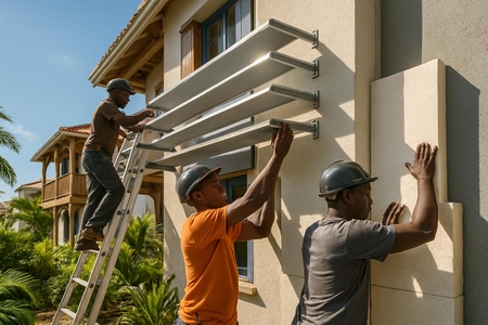 protection solaire façades et isolation thermique martinique ALGERBAT
