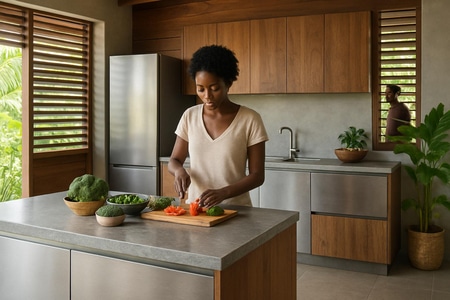 renovation-interieure-martinique-cuisine-ventilee-en-alu-bois