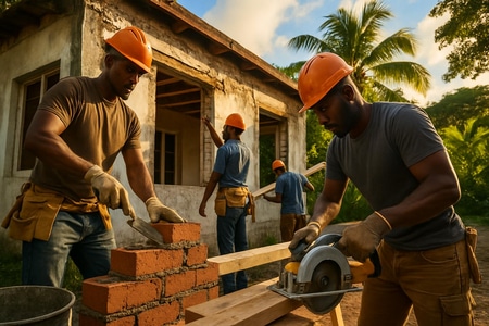 Liste des travaux éligibles à la TVA réduite en Martinique