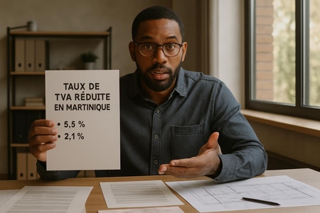 Explication des taux de TVA réduite pour la rénovation de maison en Martinique