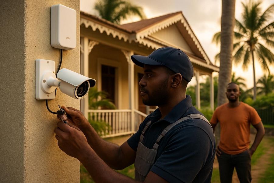 You are currently viewing Sécurisation maison Martinique : Protégez votre foyer en 2025
