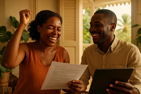 Éligibilité primes rénovation Martinique dossier MaPrimeRénov réussi