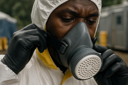 equipements protection individuelle amiante ss4 martinique