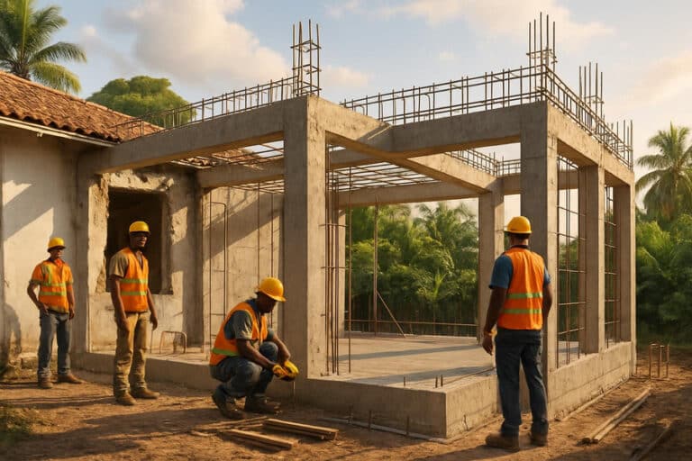 Lire la suite à propos de l’article Extension maison maçonnerie Martinique – ALGERBAT