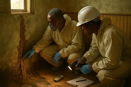 Pathologies bâtiment en Martinique humidité termites étanchéité