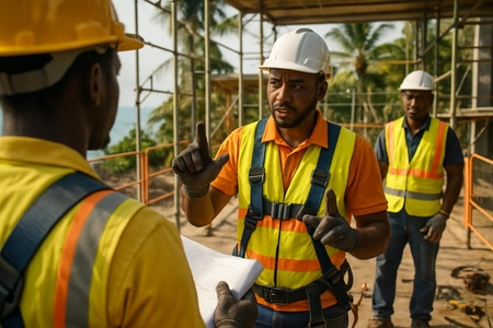 protocole urgence travaux Martinique ALGERBAT SS4 sécurité et conformité