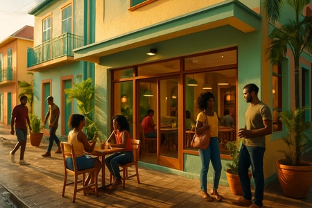 Aménagement commercial en Martinique à Fort-de-France : transformation de local et attractivité urbaine