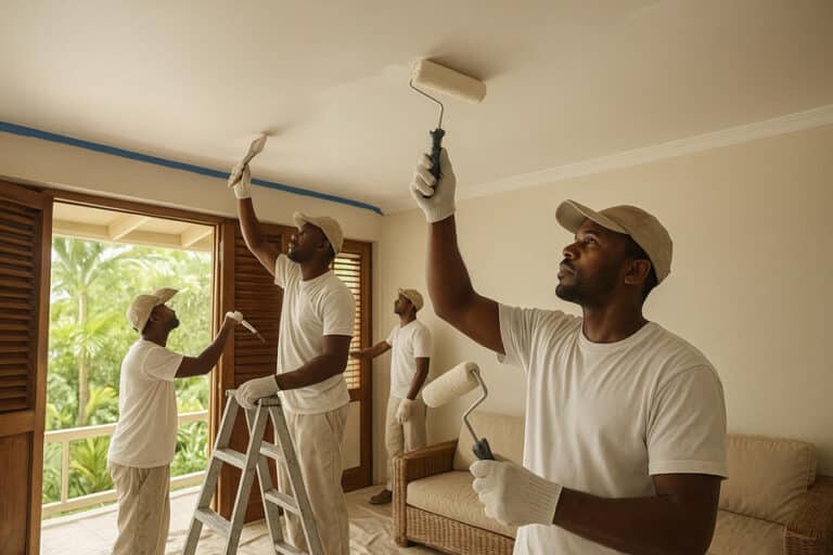 Lire la suite à propos de l’article Peinture plafond Martinique – Finitions durables pro