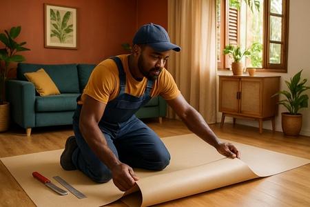 pose-lino-martinique-revetement-souple-salon