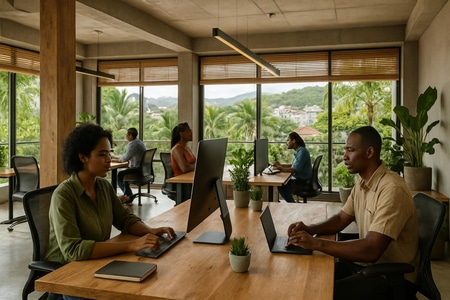 Transformation de locaux en Martinique : aménagement professionnel durable, conforme et performant - ALGERBAT