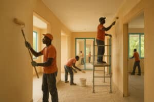 Peinture intérieure Martinique – ALGERBAT experts pro