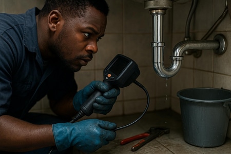 Offre emploi plombier Martinique depannage recherche de fuite medium