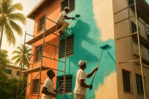 Peinture professionnelle Martinique: Rénovation durable pro