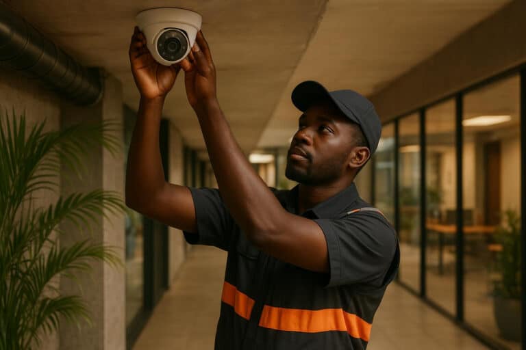 Lire la suite à propos de l’article Pose vidéosurveillance Martinique : ALGERBAT sécurise