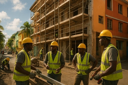 projets travaux martinique sur bâtiments collectifs et locaux professionnels