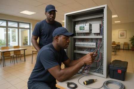 Installation système alarme Martinique dans bureaux et collectivités