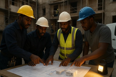 Coordination multi corps d’état bâtiment collectif en Martinique pour syndic et bailleurs taille medium