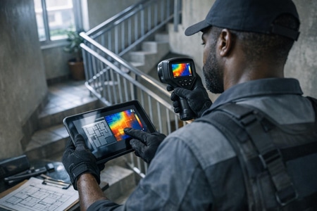 Diagnostic technique pour maintenance de copropriété en Martinique sur immeuble collectif