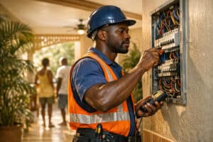 Lire la suite à propos de l’article Contrôle électrique Martinique : Sécurité et mise aux normes