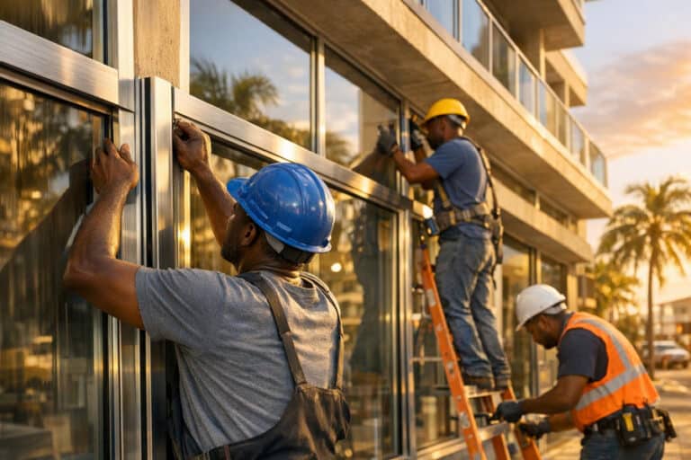 menuisier alu martinique: rénovation pro pour immeubles