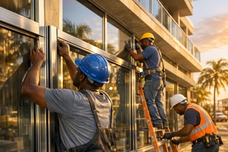 menuisier alu martinique facade immeuble collectif et locaux professionnels medium