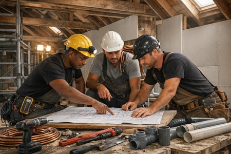 Aménagement grenier Martinique pour locaux professionnels avec travaux multi-corps d’état