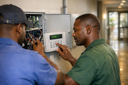 Installation alarme Martinique dans bâtiments collectifs et locaux professionnels