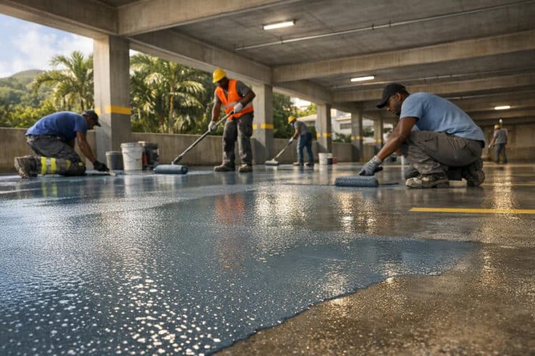 Lire la suite à propos de l’article Peinture sol Martinique: Solutions durables pour pros