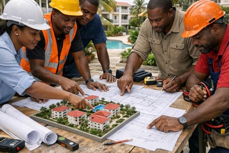 Planification et pilotage des travaux en copropriété en Martinique avec coordination multi corps d état