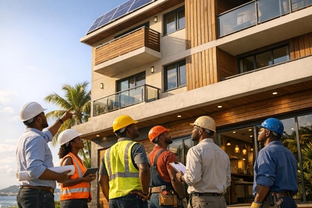 Solutions rénovation Martinique pour bâtiments collectifs et locaux professionnels de qualité