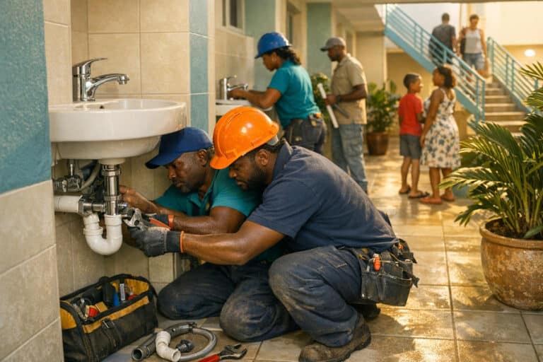 Travaux sanitaires Martinique: Rénovation fiable et rapide