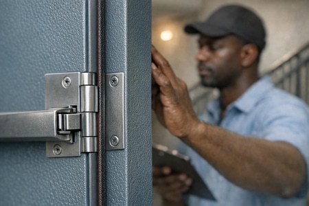 Sécurité porte Martinique porte coupe feu batiment collectif medium