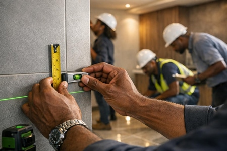 Contrôle qualité de travaux intérieurs en Martinique par entreprise générale du bâtiment
