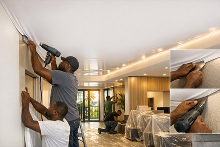 plafond tendu martinique dans batiment collectif et locaux professionnels medium