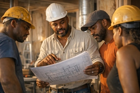 Planification des travaux multi-corps d état pour duplex en Martinique